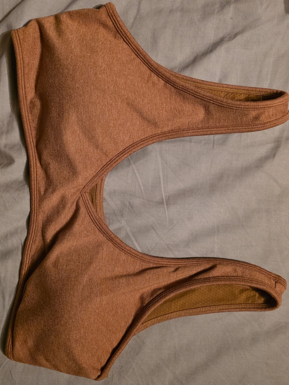 P'tula Rust Brown Active Top